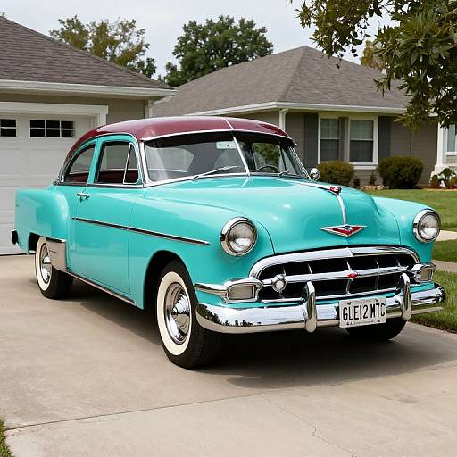 Vintage 1950 Chevrolet Fleetline Display