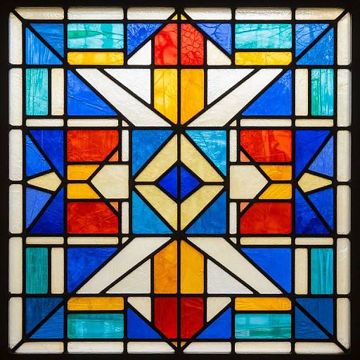 Geometric Stained Glass Patterns