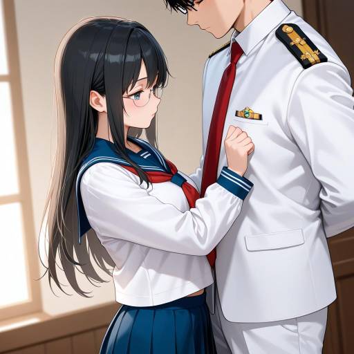Joyful Admiral in Nautical Quarters