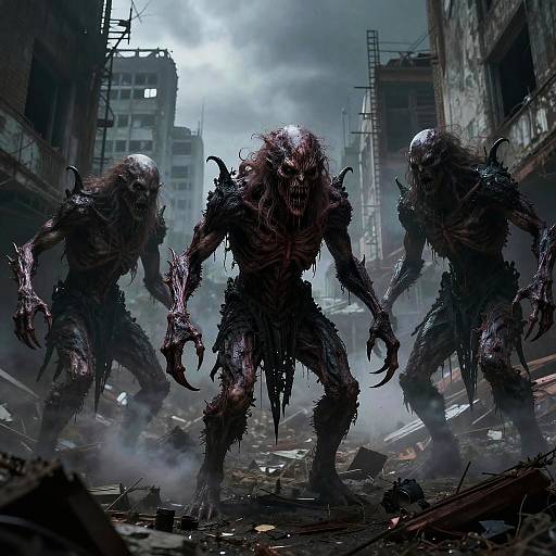 Nightmarish Gothic Horror Monsters