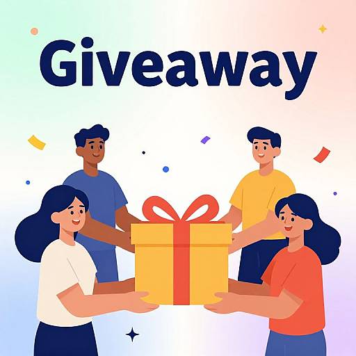 Inclusive Giveaway Campaign Illustration