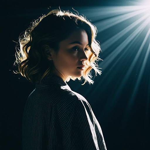 Backlit 720 Waves Fashion Editorial