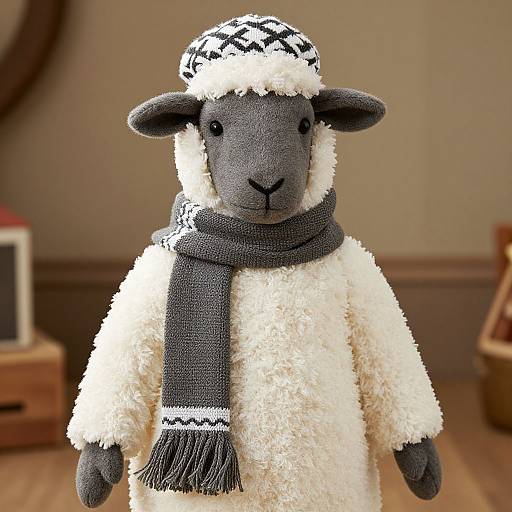 Sheep Nativity Costume with Scarf