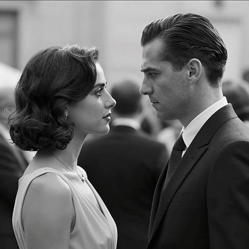 Intimate Black-and-White Portraits of a Couple