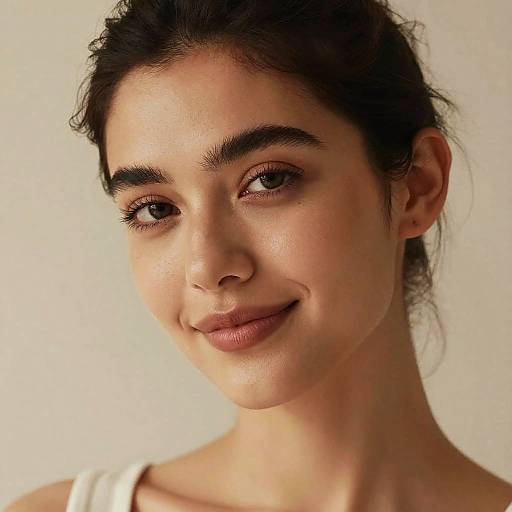 Confident Carmel Skin Portrait