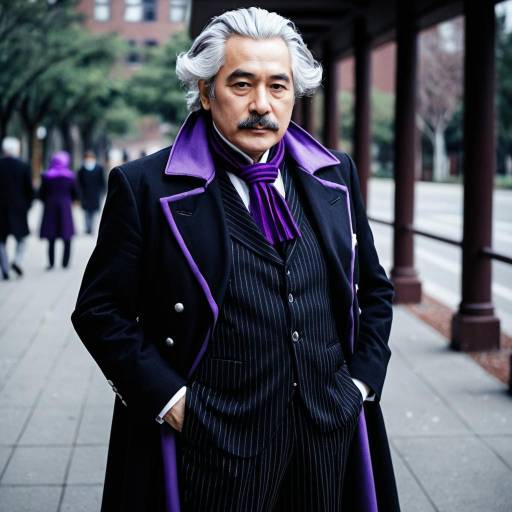 Elderly Gentle Criminal Cosplay Costume