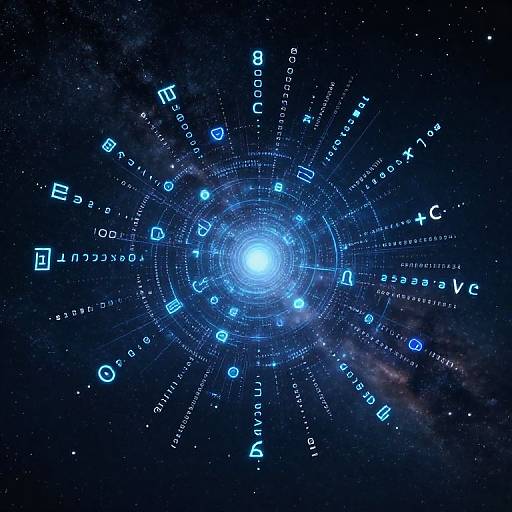 Glowing AI Symbols in Starfield