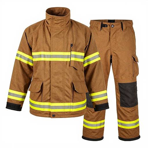 Fire-Safe Fireman's Jacket and Trousers