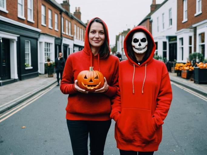 Halloween Costume Face Swap on the Streets