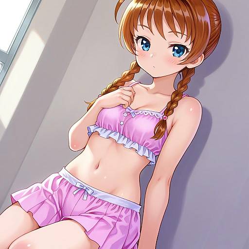 Illustration of Arika yumemiya, my-otome in the style of Ama-tou