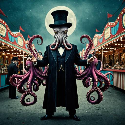 Octopus Magician at Carnival
