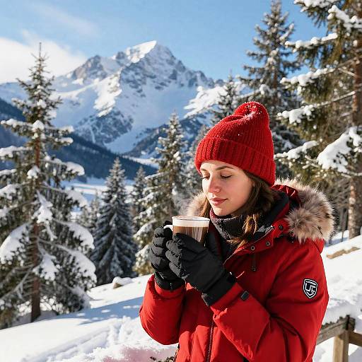 Winter Adventure: Cocoa in the Mountains