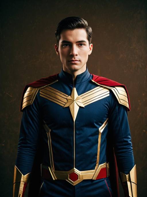 Man in Dick Simmons Cosplay Costume