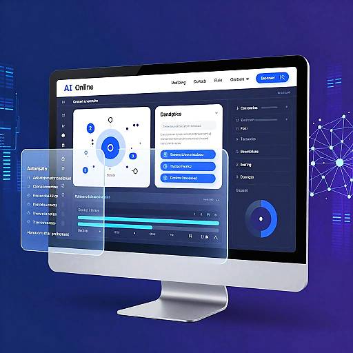 AI Editor Platform with Holographic UI