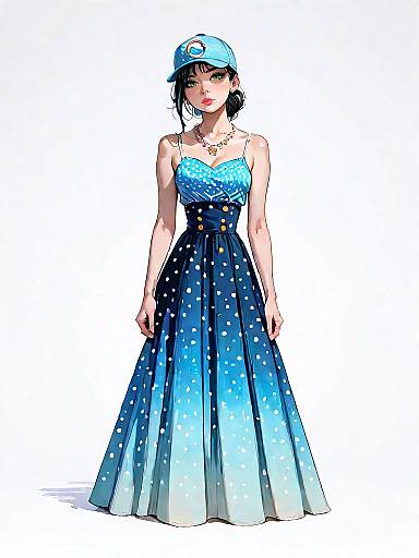 Casual Summer Style: Polka Dot Dress