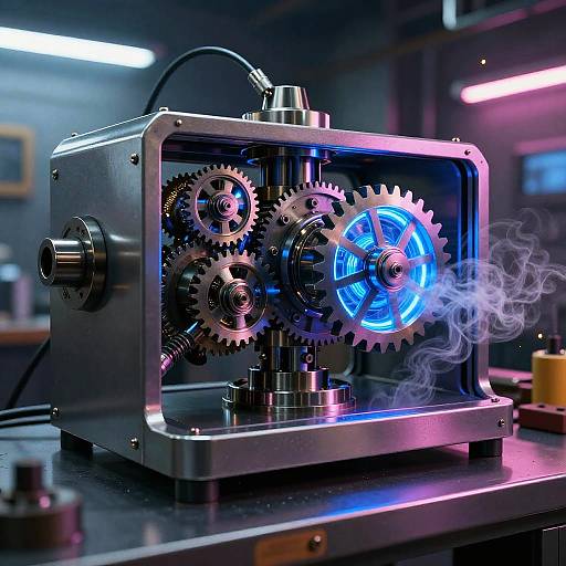 Futuristic Cyberpunk Piercing Generator