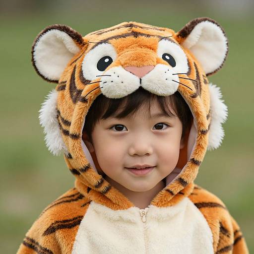 Close-Up Premium Kid Tiger Costume