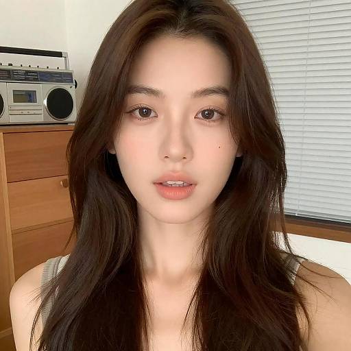 Portrait of a Woman in Casual Setting