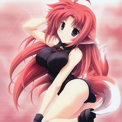 Illustration of Arf, lyrical nanoha in the style of Miyama-zero