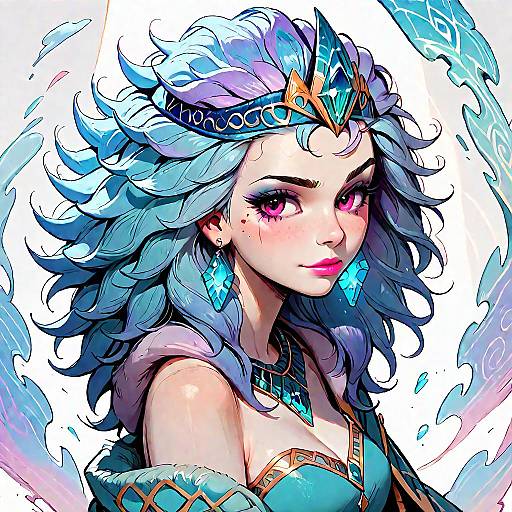 Princess Raya with Volumetric Lighting