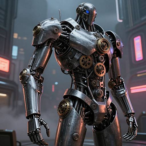 Steampunk Automail Limbs in Dystopia