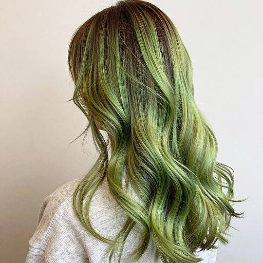 Green Highlights in Soft Sunlight