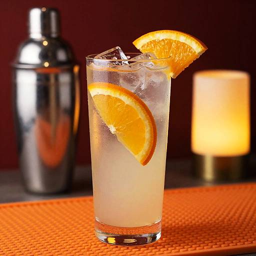 Refreshing Orange Slice Cocktail