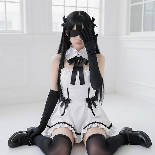 Gothic Lolita Cosplayer Photography