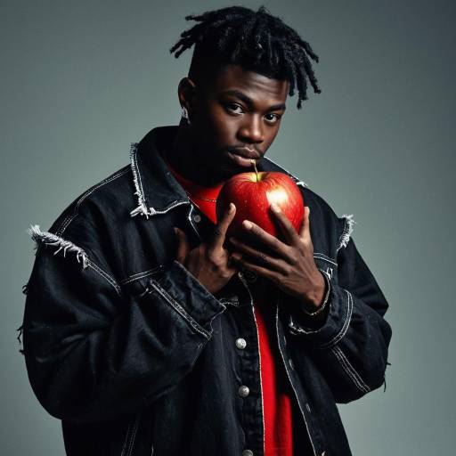 Hip-Hop Character Concept with Apple
