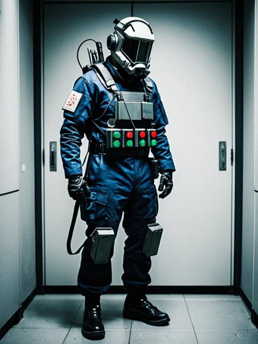 Man in Operation Game Cosplay Costume