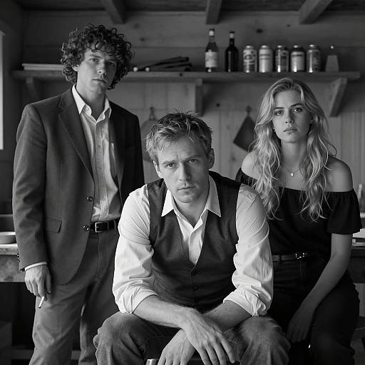 Intense Moments in a Rustic Shack