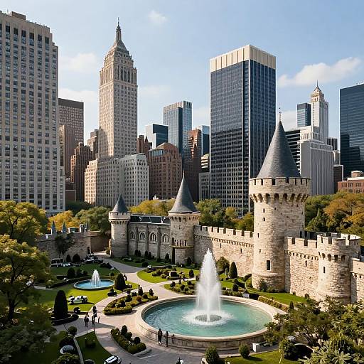 Modern NYC Meets Medieval Fantasy