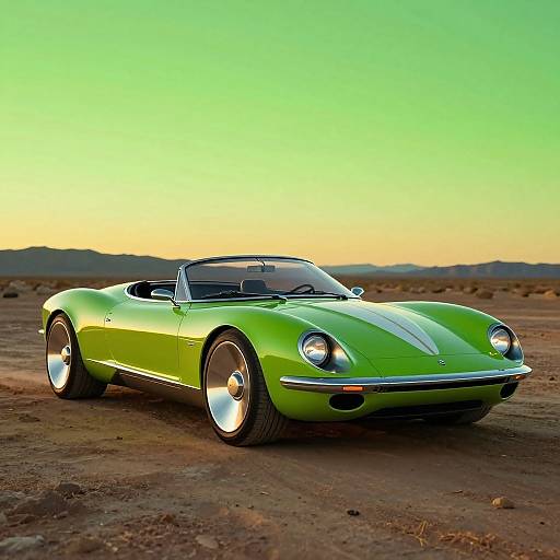 Syd Mead Futuristic Convertible Concept