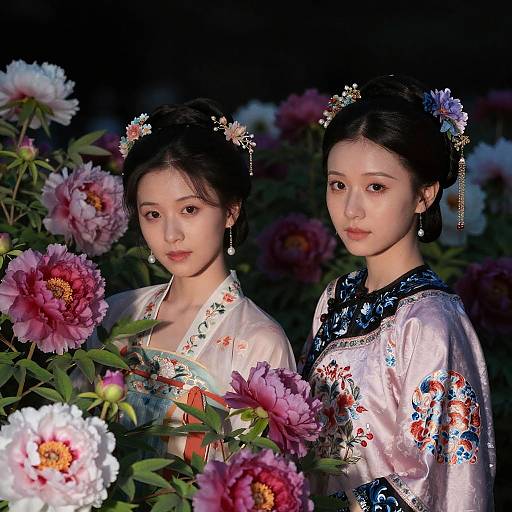 Photo Realistic Portrait of Hanfu Girls