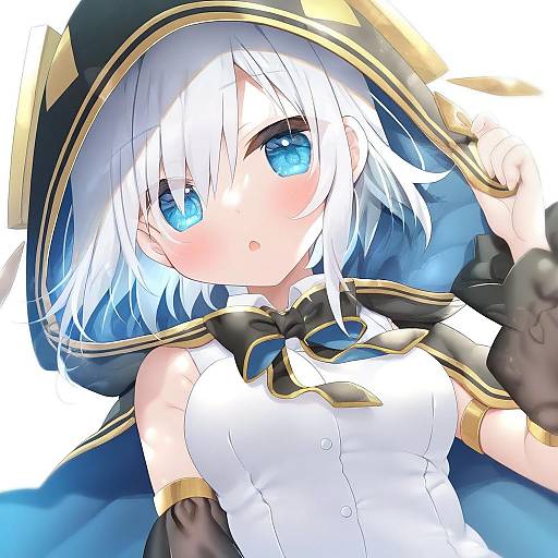 Illustration of Ars almal (1st costume), nijisanji in the style of Yano mitsuki (nanairo)