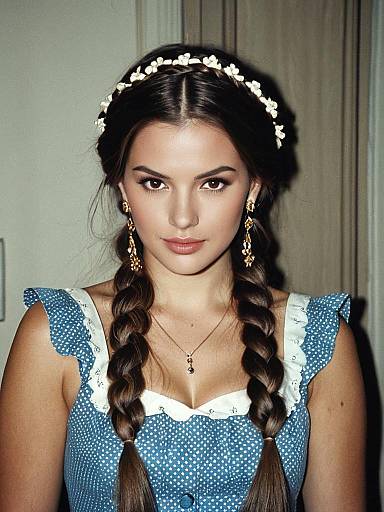 Realistic Portrait of Sally in Costume