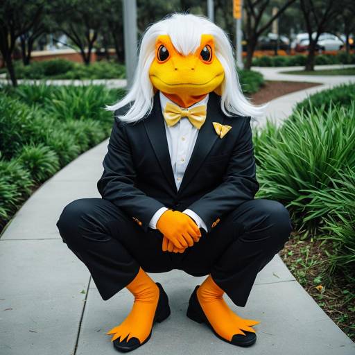 Amphibian-Inspired Sexy Cosplay Design