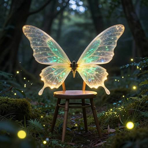 Enchanted Tinkerbell Fairy Chair