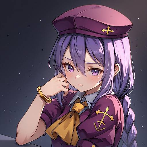 Illustration of Sion eltnam atlasia, tsukihime in the style of Miya (miyaruta)