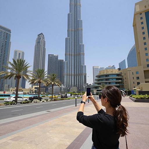 Urban Photography: Woman with Smartphone