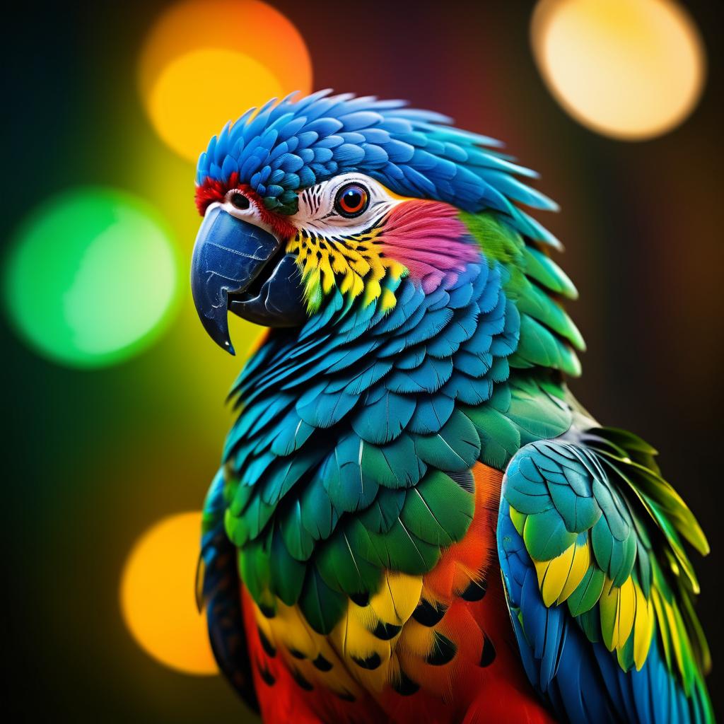 Stunning High-Res Tattooed Parrot Imagery