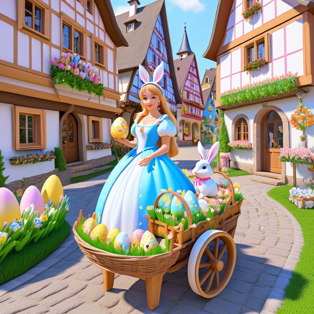 Enchanting Easter in a German Village