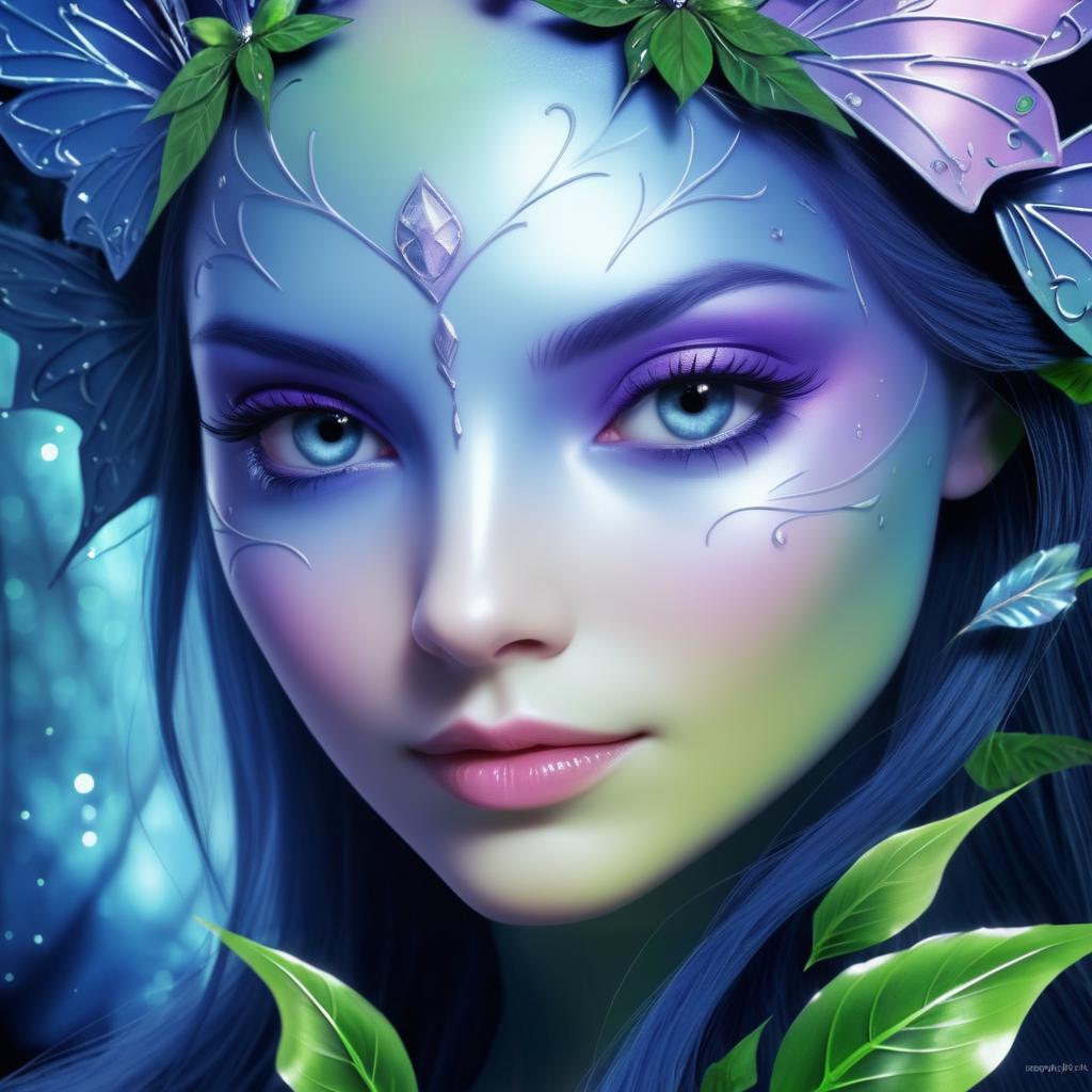 Digital Fantasy Fairies with Unique Mutation