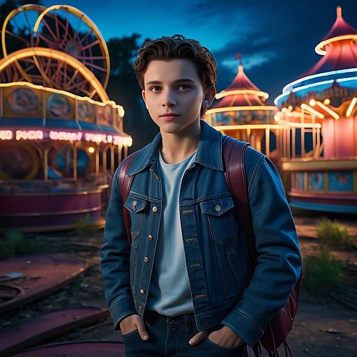 Tom Holland: Twilight Adventure in Nostalgic Park Tom Holland: Twilight Adventure in Nostalgic Park