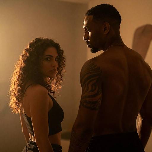 Intimate Portrait in Warm Light