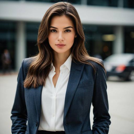 Business Casual Interview with Brown-haired Girl