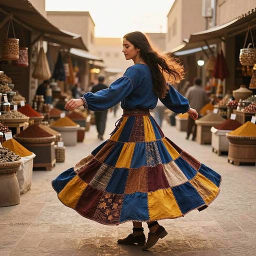 Nomadic Herbalist in Spice Bazaar