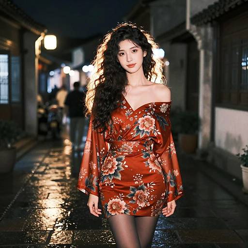 Goddess in the Deserted Water Town