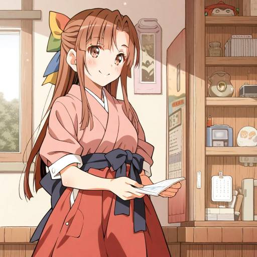 Illustration of 95-tan, os-tan in the style of Amasawa natsuhisa