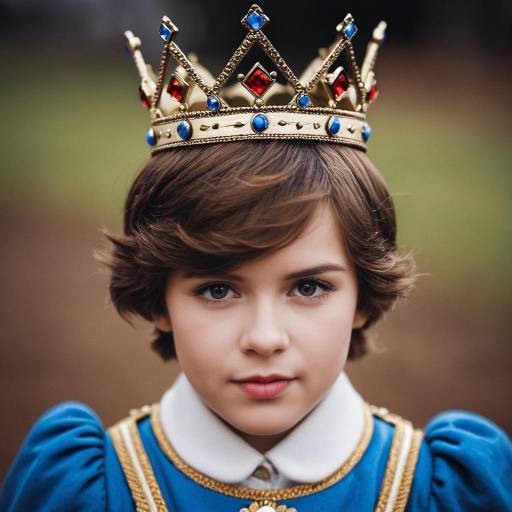 Charming Boy Prince Costume in Focus